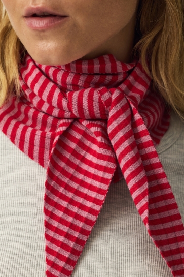 Pieces pcalberte triange scarf bc Roze