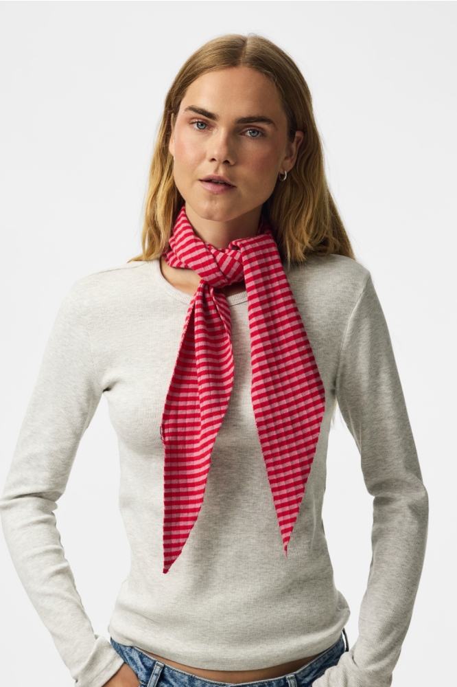 Pieces roze dames sjaal | Model