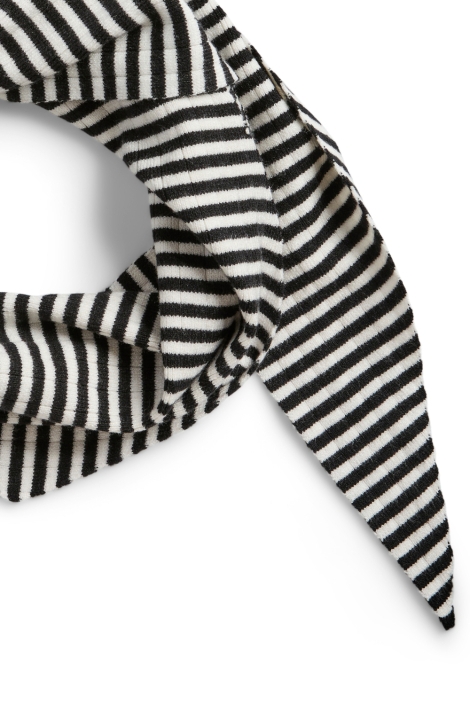 Pieces zwarte dames sjaal | Close up