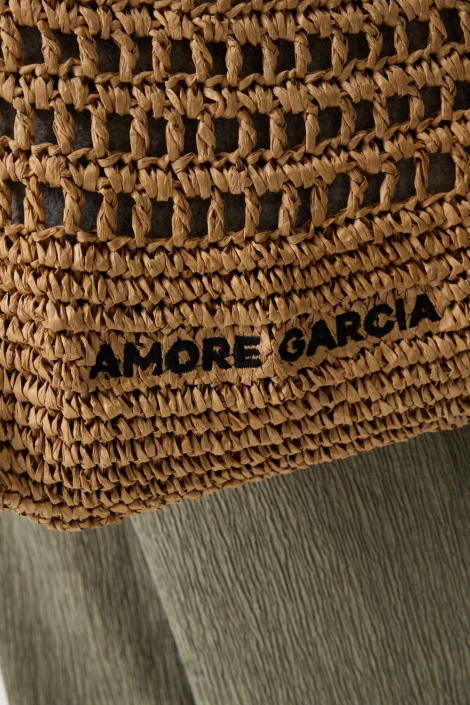 Garcia camel dames tas | Close up