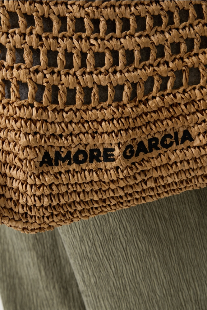 Garcia camel dames tas | Close up