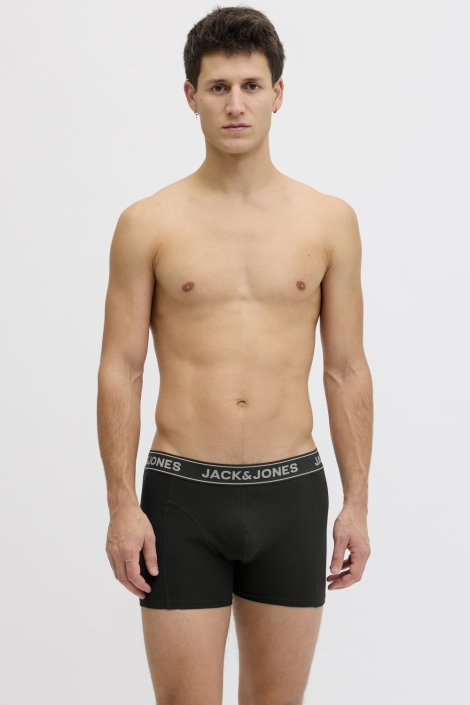 Jack & Jones grijze heren ondergoed | Model achteraanzicht