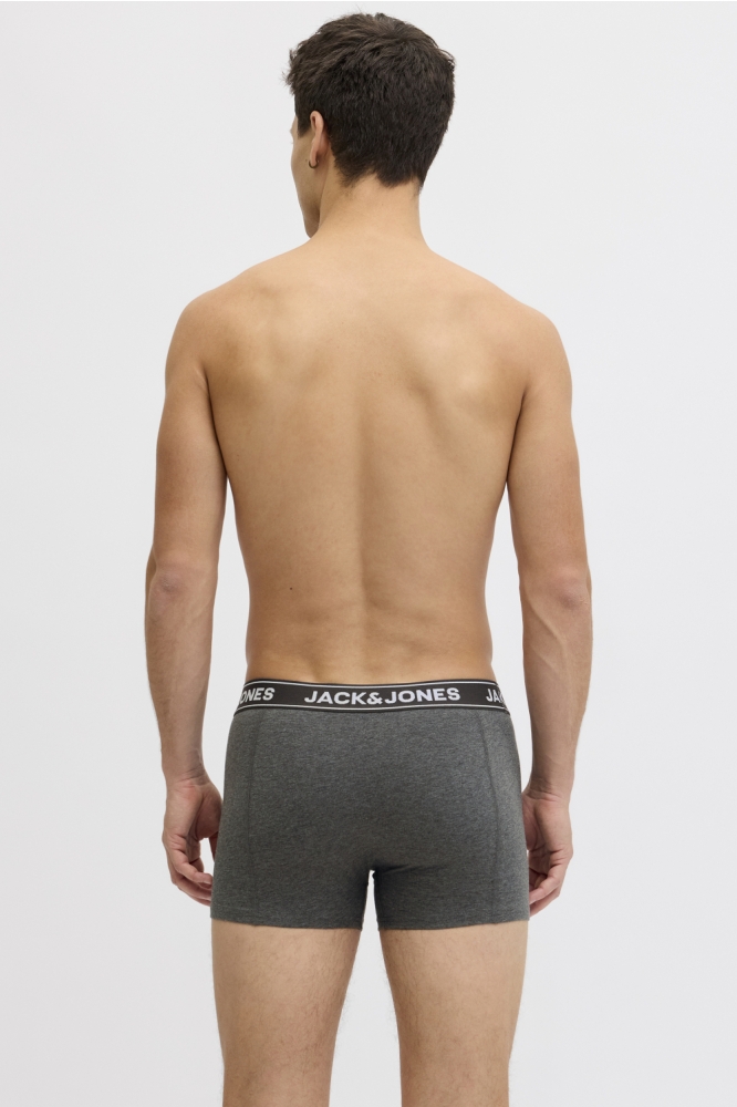 Jack & Jones grijze heren ondergoed | Model achteraanzicht