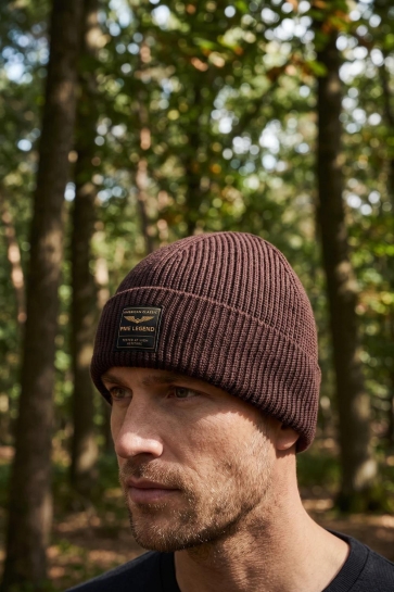 PME legend Accessoire BEANIE VAN EEN KATOENENBLEND MET LOGO PAC2610901 8200