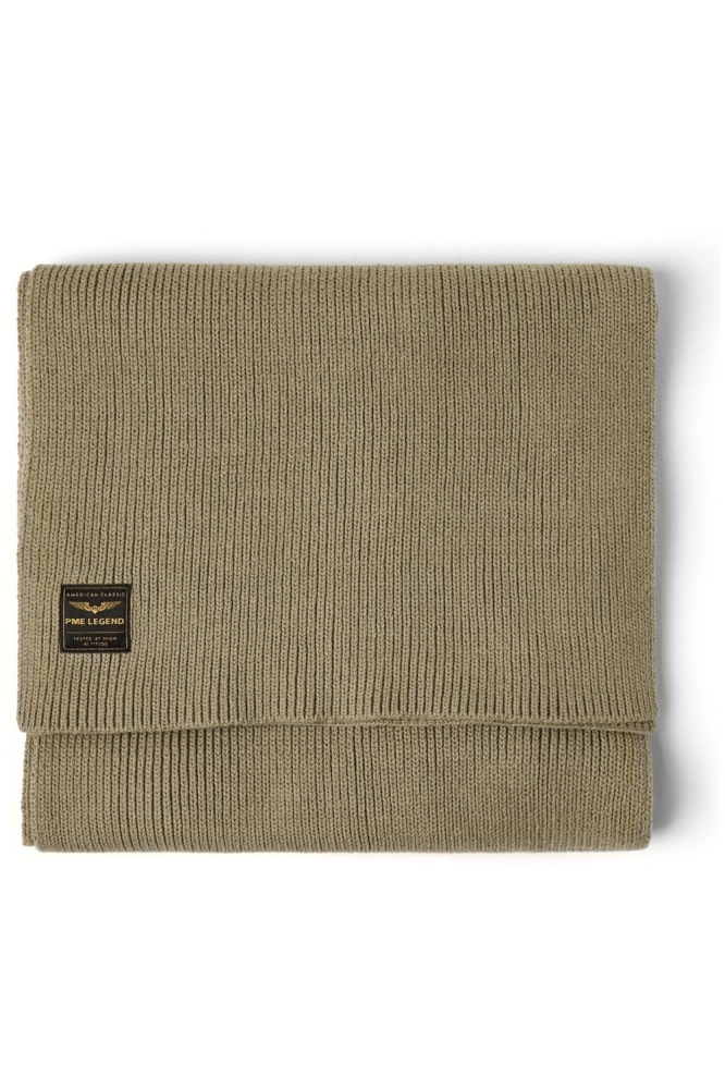 PME legend groene heren sjaal | Bovenaanzicht