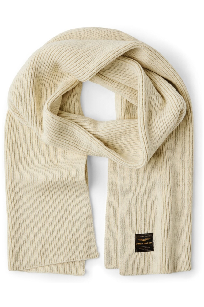 PME legend beige heren sjaal | Vooraanzicht