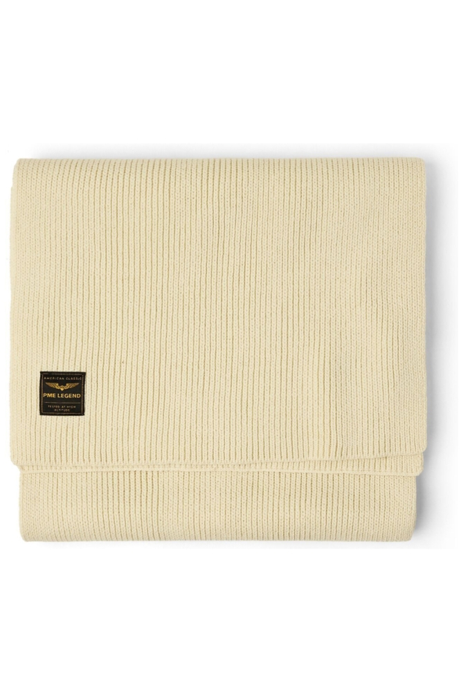 PME legend beige heren sjaal | Bovenaanzicht