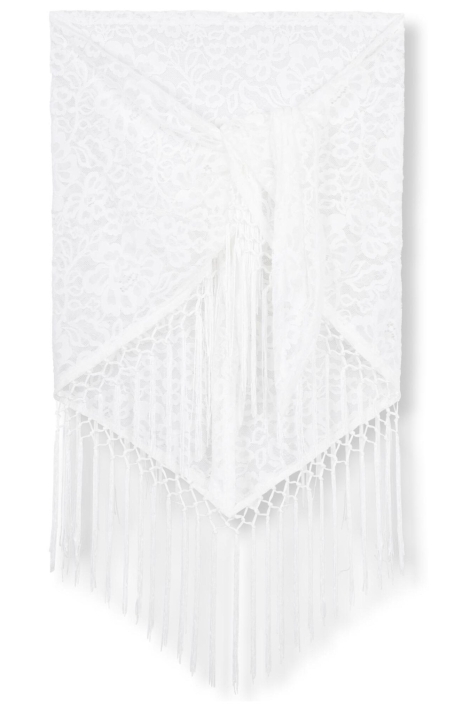 Refined Department witte dames sjaal | Achteraanzicht