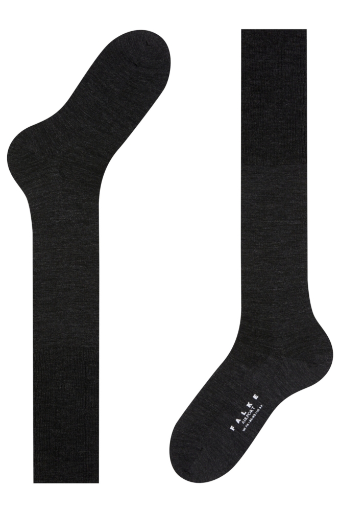 Falke grijze heren accessoire | Zijaanzicht