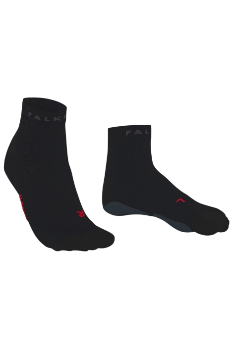 Falke zwarte heren accessoire | Zijaanzicht