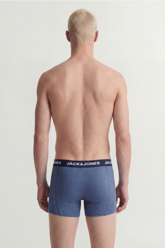 Jack & Jones blauwe heren ondergoed | Model achteraanzicht