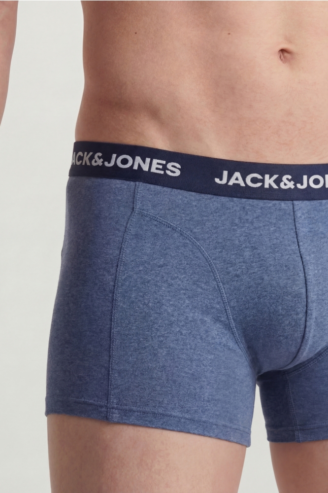 Jack & Jones blauwe heren ondergoed | Close up