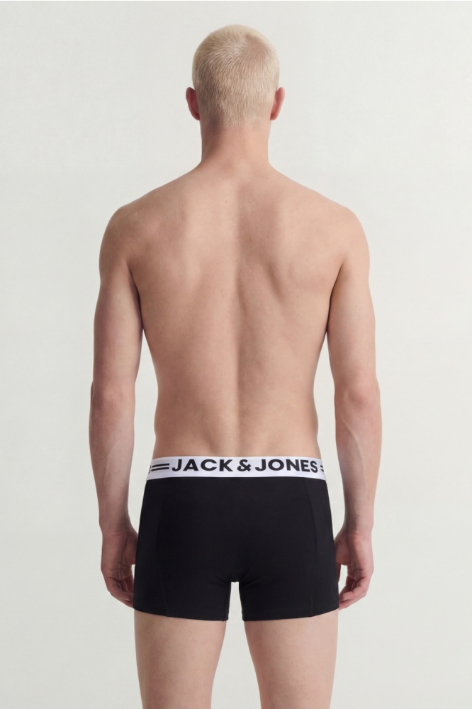Jack & Jones zwarte heren ondergoed | Model achteraanzicht