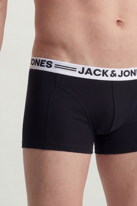Jack & Jones zwarte heren ondergoed | Close up