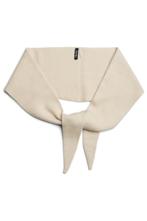 Pieces beige dames sjaal | Vooraanzicht