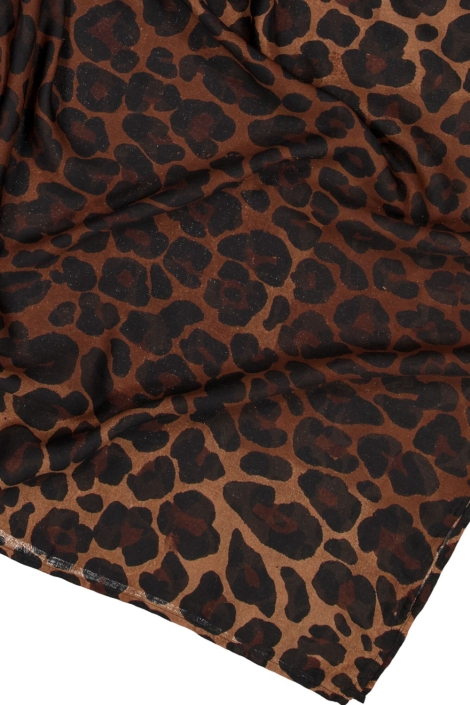 Garcia camel dames sjaal | Vooraanzicht