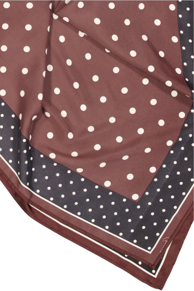 Garcia bruine dames sjaal | Close up