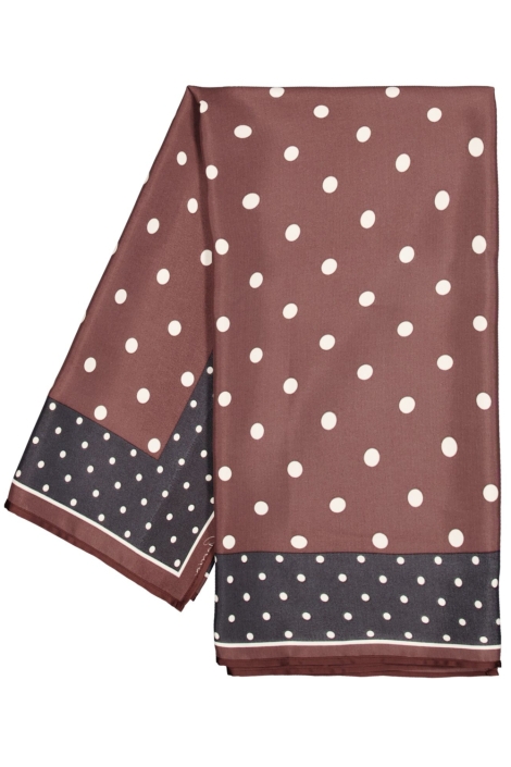 Garcia bruine dames sjaal | Close up