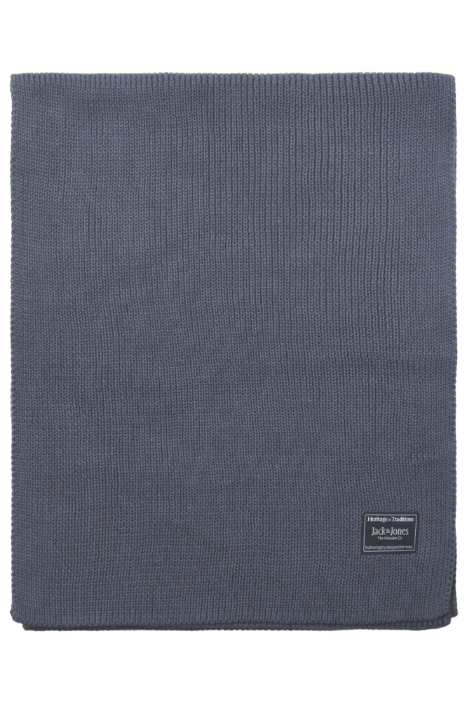 Jack & Jones blauwe heren sjaal | Kleurstaal