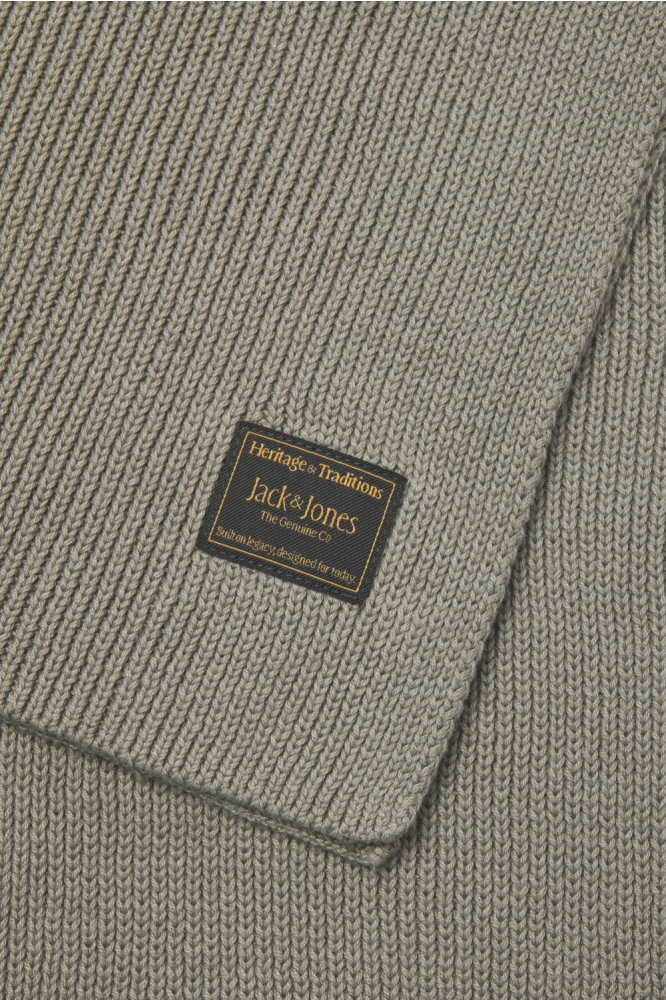 Jack & Jones groene heren sjaal | Kleurstaal