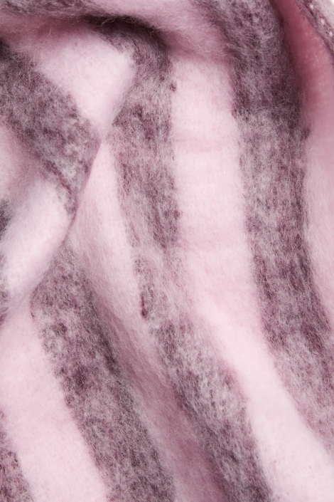 Pieces bordeaux dames sjaal | Kleurstaal