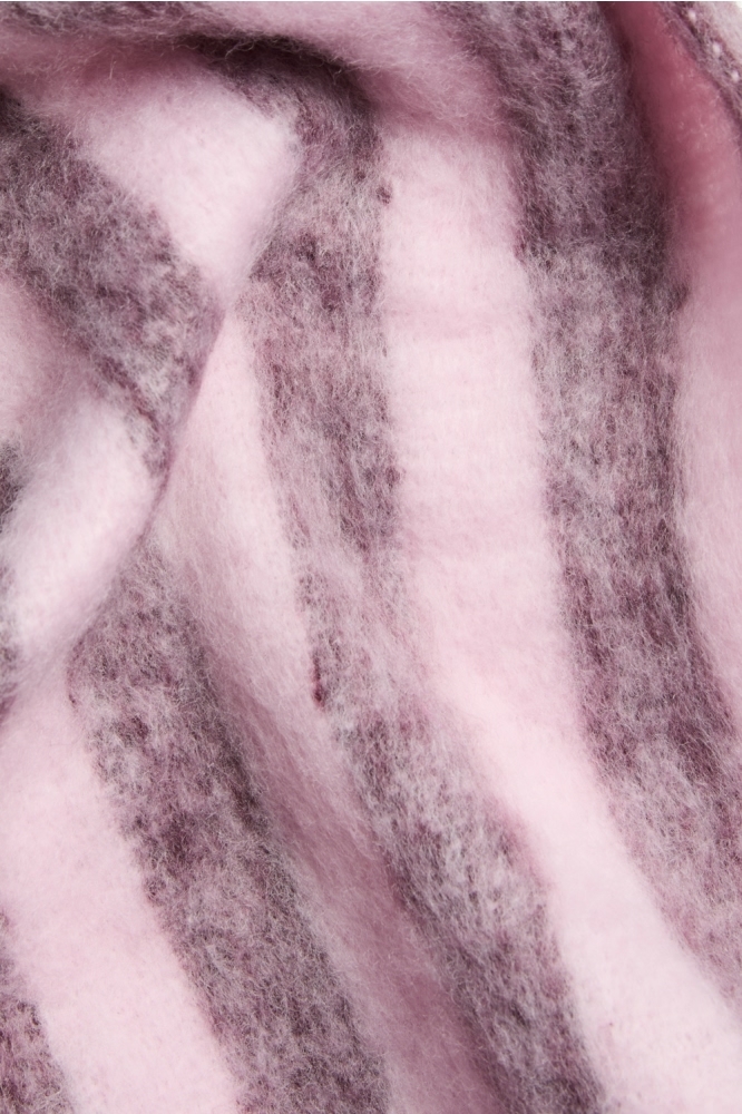 Pieces bordeaux dames sjaal | Kleurstaal