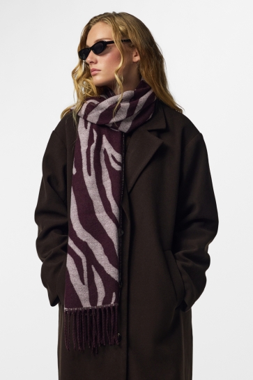 Pieces pcelin long scarf noos bc Bordeaux