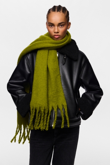 Pieces pcnikita long scarf noos bc Groen