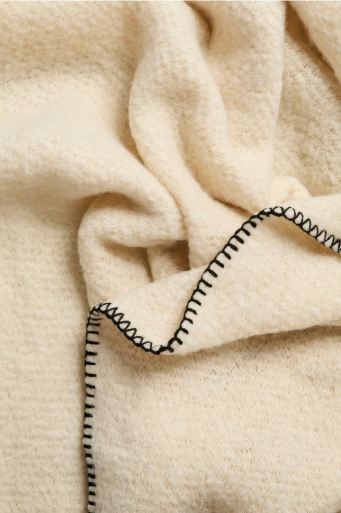 Pieces beige dames sjaal | Kleurstaal