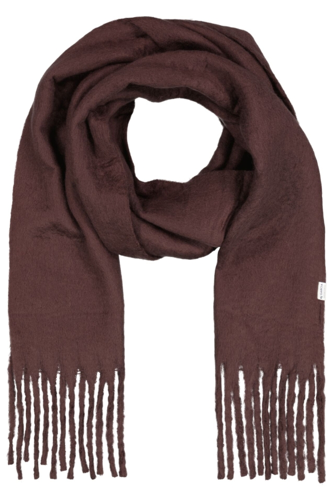 Garcia bruine dames sjaal | Vooraanzicht