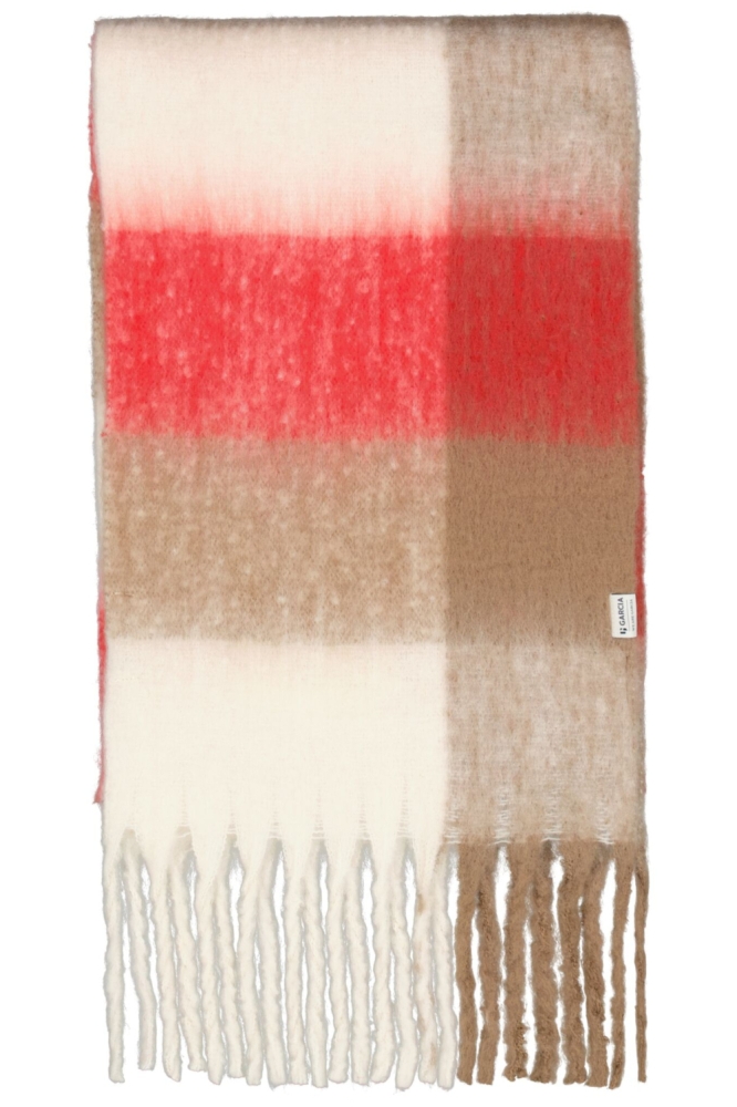 Garcia taupe dames sjaal | Close up