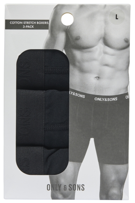 Only & Sons zwarte heren ondergoed | Unique Selling Point