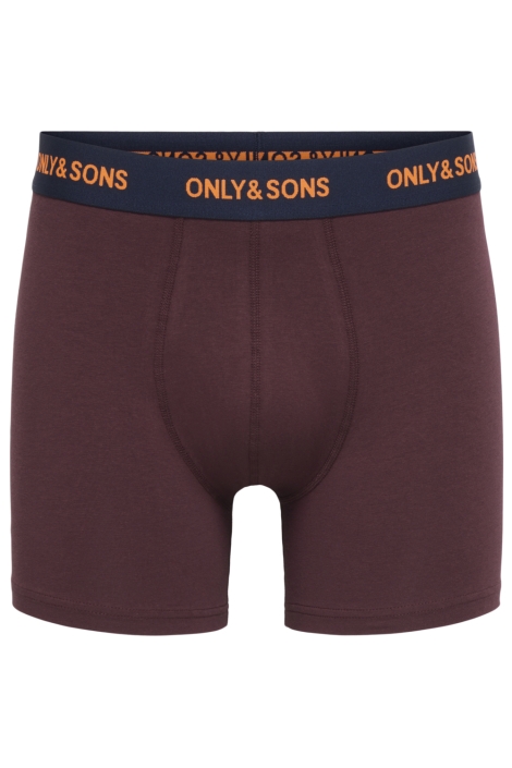 Only & Sons blauwe heren ondergoed | Vooraanzicht