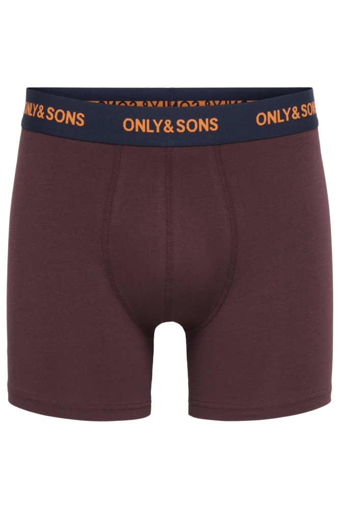 Only & Sons blauwe heren ondergoed | Vooraanzicht