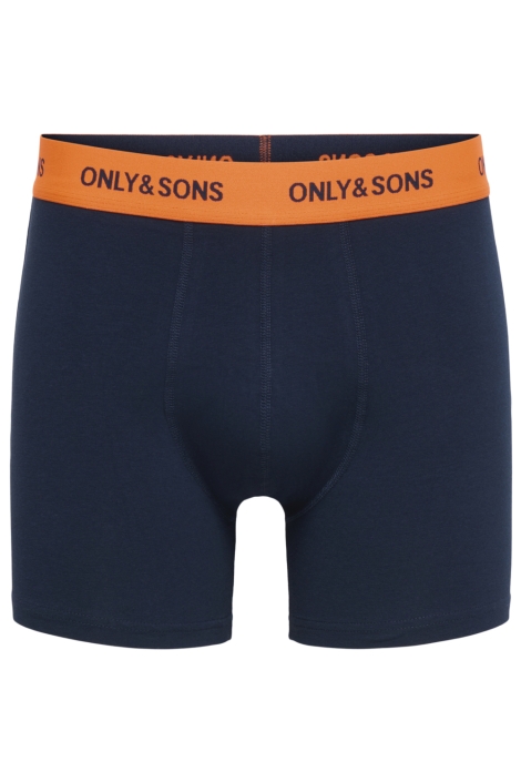 Only & Sons blauwe heren ondergoed | Vooraanzicht