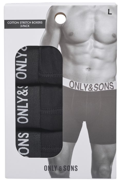 Only & Sons zwarte heren ondergoed | Unique Selling Point