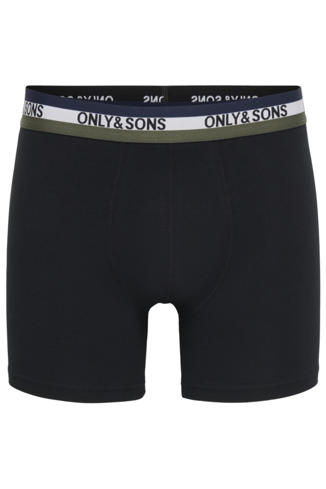 Only & Sons groene heren ondergoed | Vooraanzicht