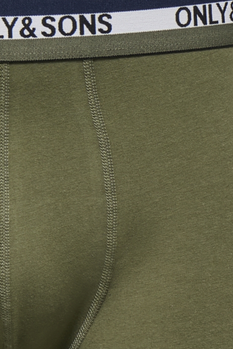 Only & Sons groene heren ondergoed | Close up
