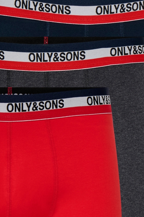 Only & Sons grijze heren ondergoed | Close up