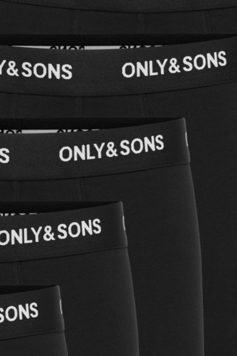 Only & Sons zwarte heren ondergoed | Close up