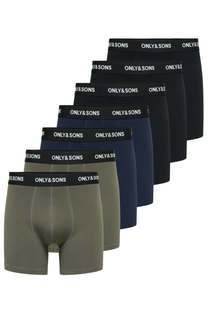 Only & Sons groene heren ondergoed | Vooraanzicht