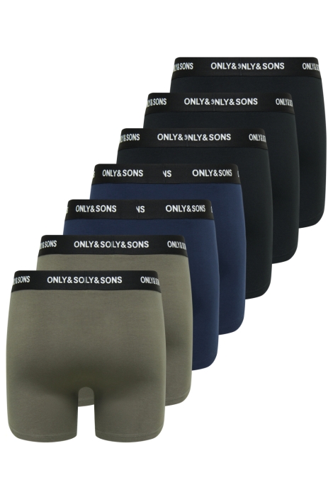 Only & Sons groene heren ondergoed | Achteraanzicht