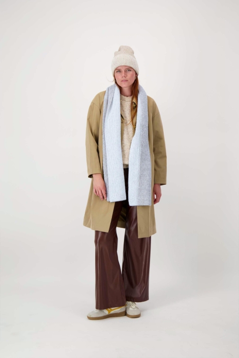 Zusss grijze dames sjaal | Model