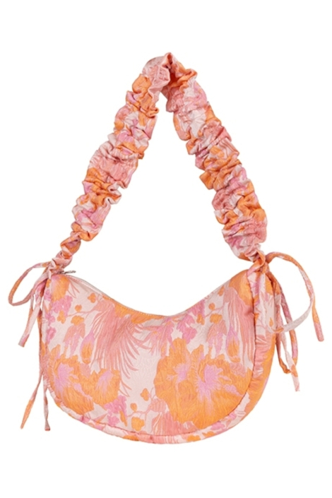 Lofty Manner oranje dames tas | Achteraanzicht