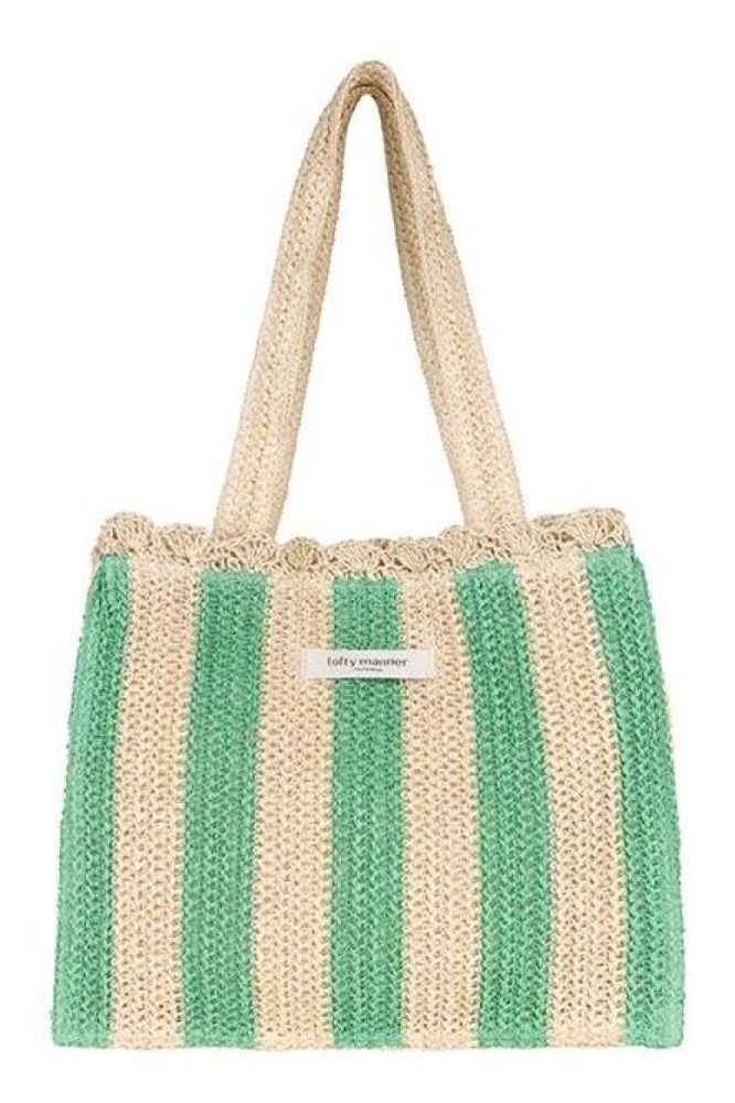 Lofty Manner groene dames tas | Vooraanzicht
