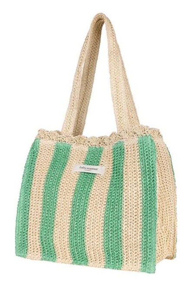 Lofty Manner groene dames tas | Zijaanzicht