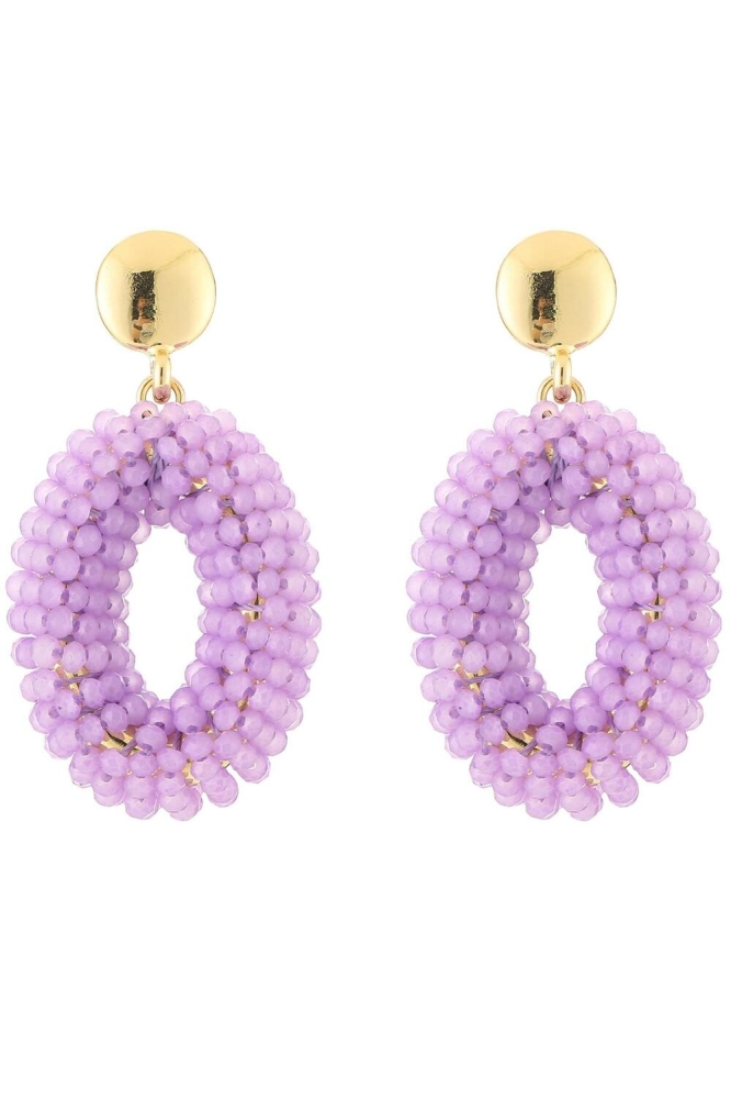 Touch paarse dames sieraad | Vooraanzicht