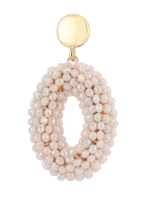 Touch ecru dames sieraad | Close up