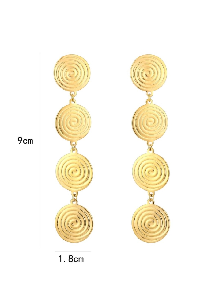 Touch gouden dames sieraad | Vooraanzicht