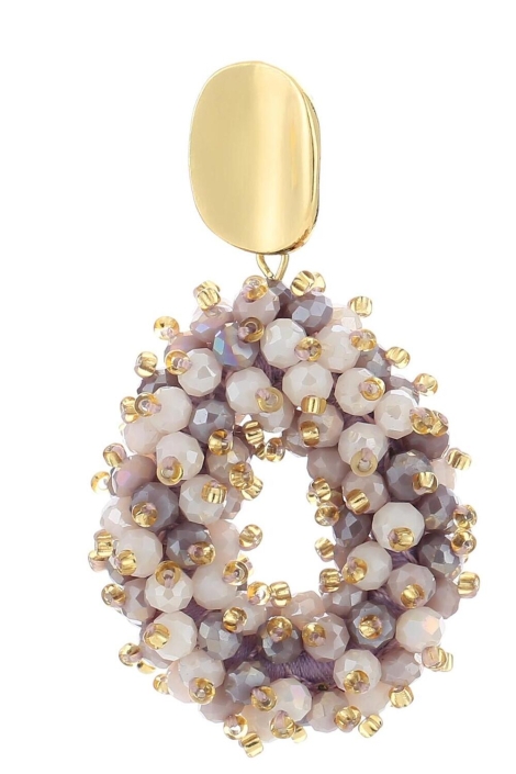 Touch beige dames sieraad | Close up